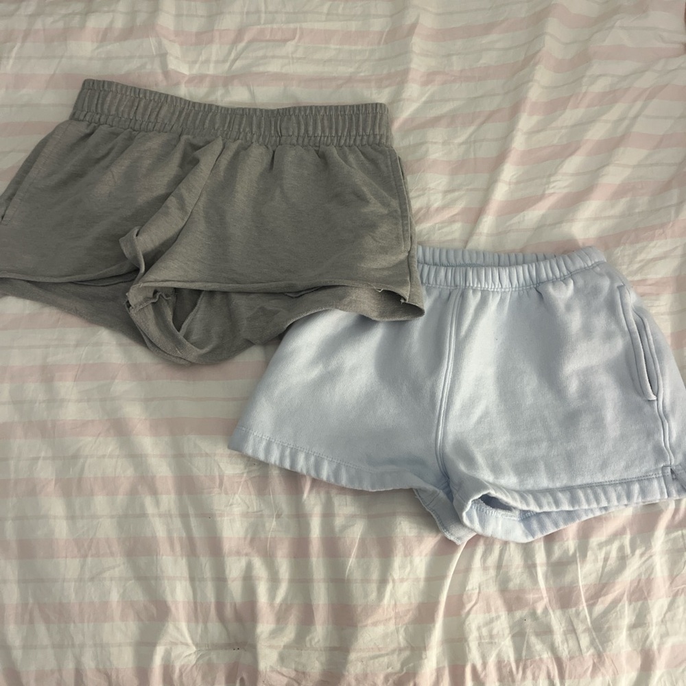 Wild Fable Gray and Blue Casual Shorts from target